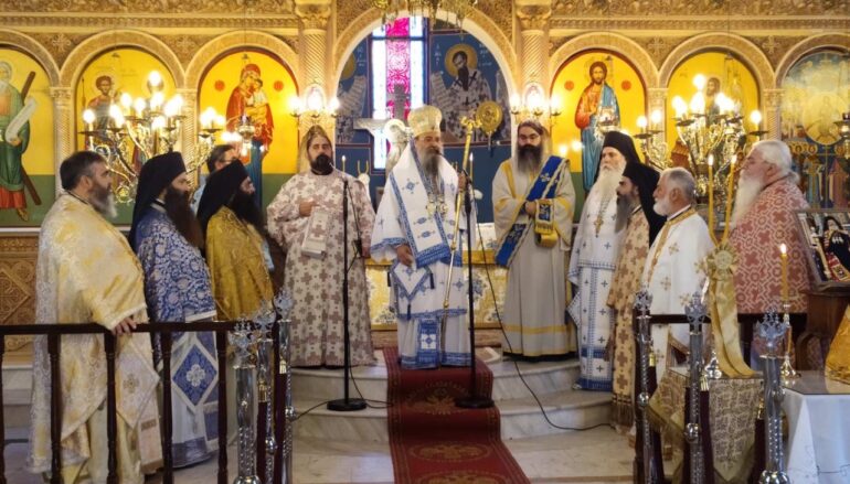 Μνημόσυνο του Αρχιεπισκόπου Χριστοδούλου στην Πάτρα