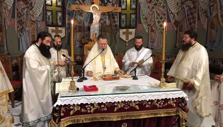 Αγρυπνία του Αγίου Ιακώβου του Αδελφοθέου στην Ι. Μ. Χαλκίδος