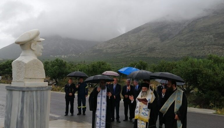 Τρισάγιο για τον Ήρωα Δαβάκη από τον Μητροπολίτη Μάνης