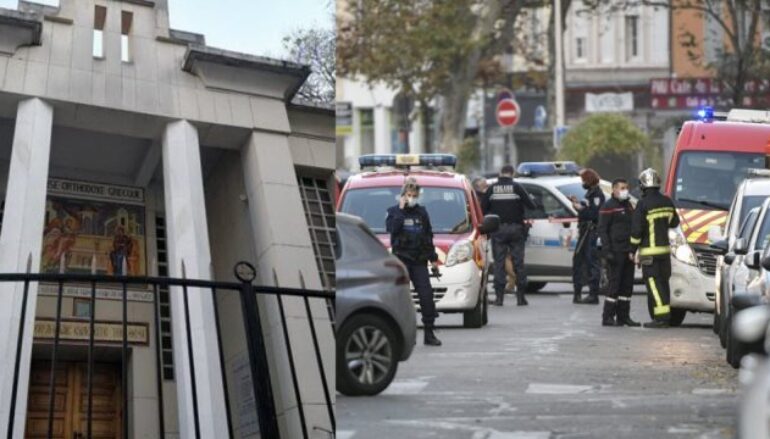 Επίθεση σε ελληνική εκκλησία στη Λυών – Τραυματίας ο Ιερέας