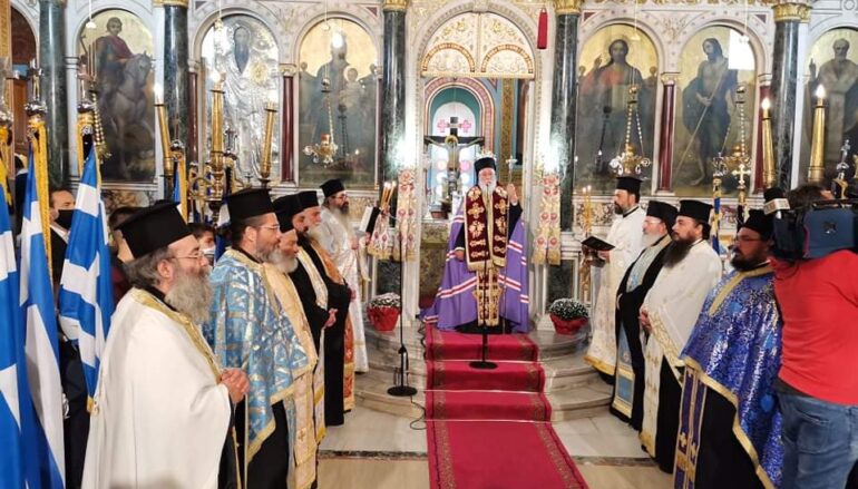 Δοξολογία για την Επέτειο της 28ης Οκτωβρίου στην Τρίπολη