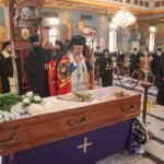 Η Εξόδιος Ακολουθία του μακαριστού Επισκόπου Σαλαμίνος Βαρνάβα