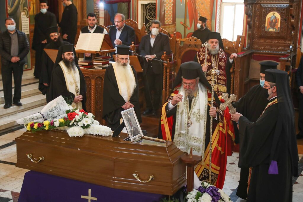 Η Εξόδιος Ακολουθία του Αρχιμ. Γρηγορίου Μουσουρούλη