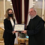 Η νέα Πρέσβειρα της Γαλλίας στον Αρχιεπίσκοπο Κύπρου