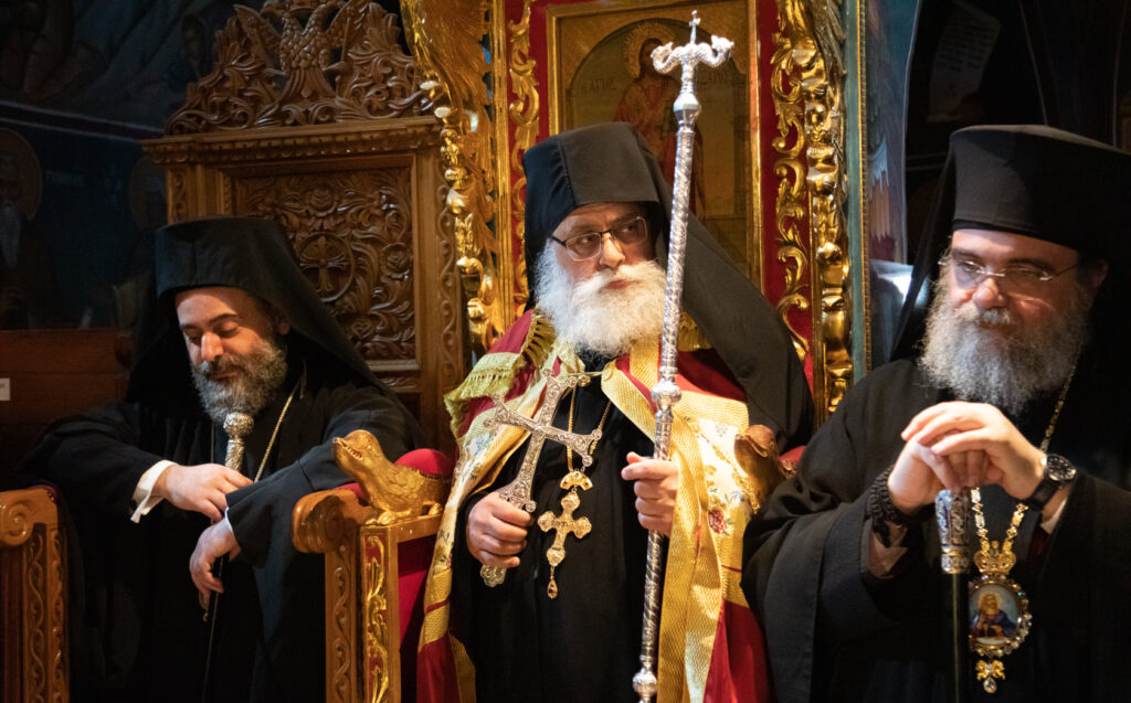 Ενθρονίστηκε ο Ηγούμενος της Ι. Μονής Σταυροβουνίου Διονύσιος