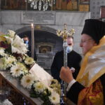 Ο Οικ. Πατριάρχης στο I. Αγίασμα της Παναγίας των Βλαχερνών