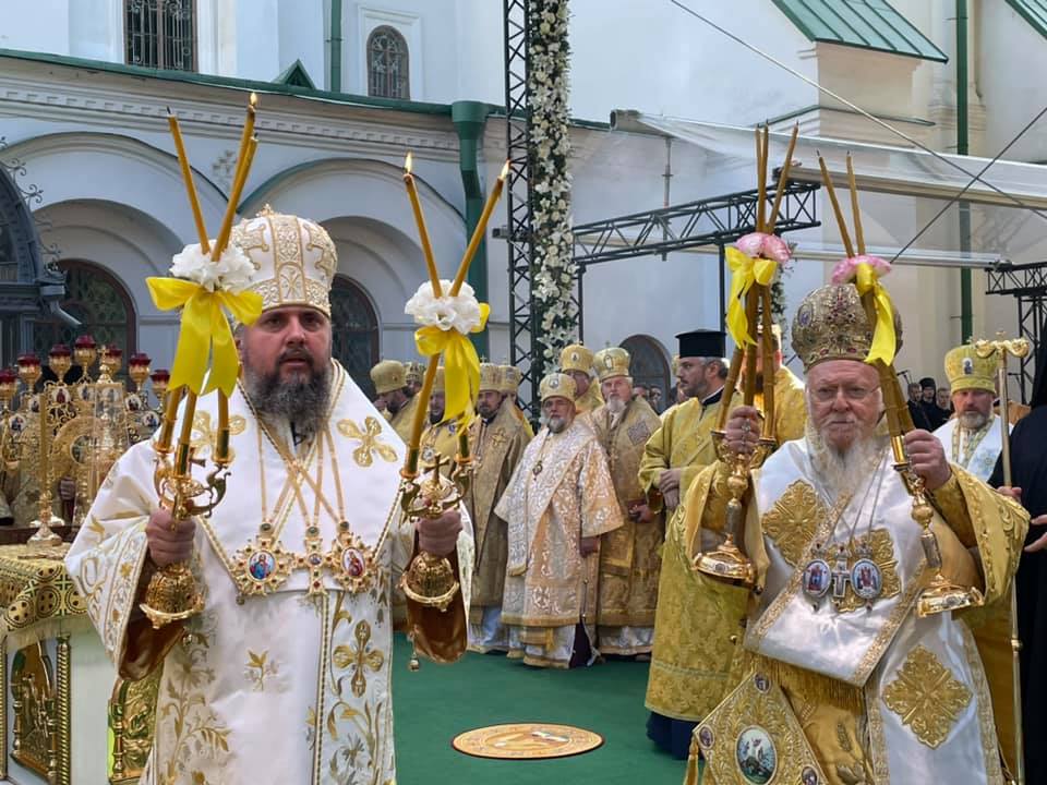 Πατριαρχική Θεία Λειτουργία στην Αγία Σοφία Κιέβου