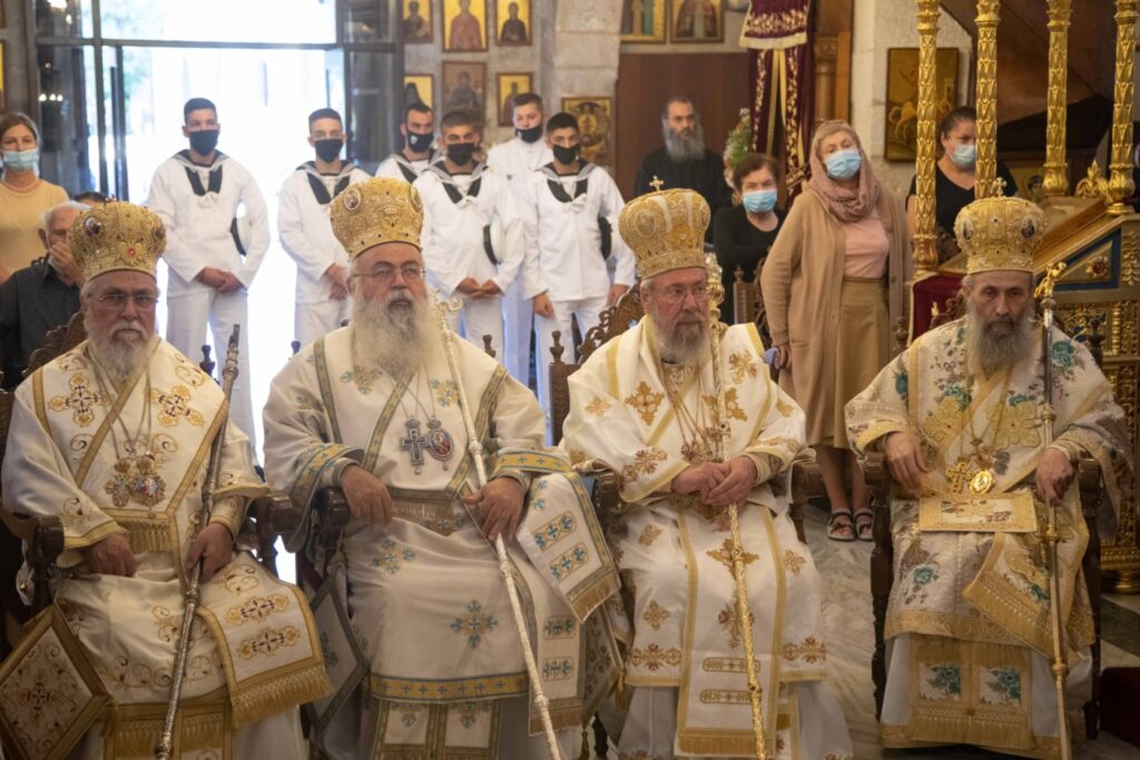 Αρχιερατικό Συλλείτουργο για τον Άγιο Νεόφυτο στην Πάφο της Κύπρου