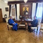 Στον Αρχιεπίσκοπο Χρυσόστομο ο νέος Πρέσβης της Ελλάδος στην Κύπρο