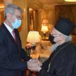 Ο Πρέσβης των Η.Π.Α. στην Αθήνα  επισκέφθηκε τον Οικ. Πατριάρχη