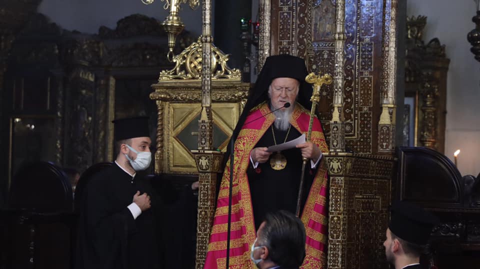 Οικ. Πατριάρχης: “Προσευχόμαστε για τη διατήρηση της ειρήνης στην Ουκρανία”