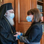 Στην Πρόεδρο της Δημοκρατίας ο Αρχιεπίσκοπος Αλβανίας