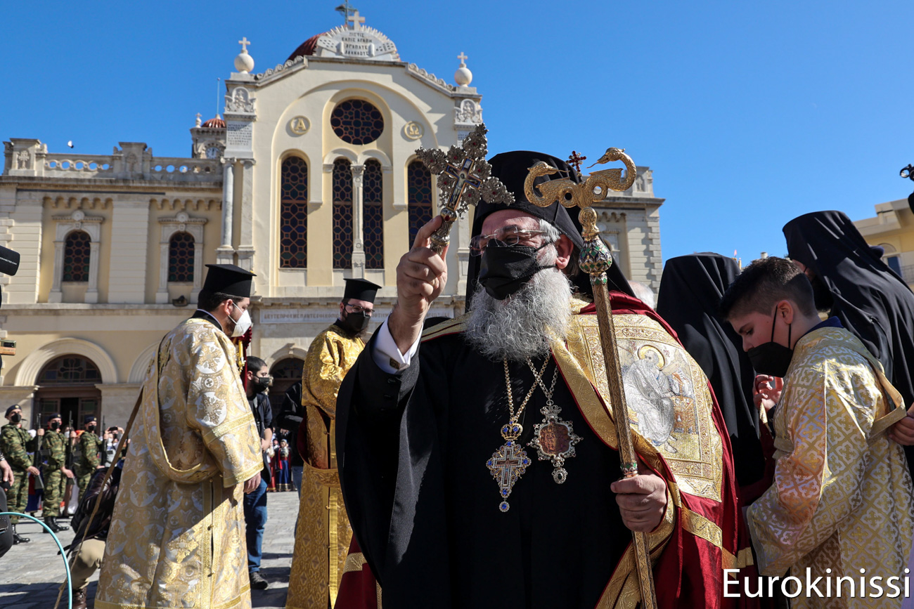 Η ενθρόνιση του νέου Αρχιεπισκόπου Κρήτης Ευγενίου