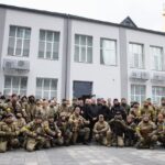 Ο Μητροπολίτης Κιέβου επισκέφθηκε το 206 Τάγμα Άμυνας