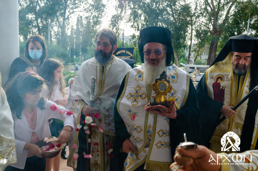 Υποδοχή Λειψάνου του Αποστόλου Μάρκου στον ομώνυμο Ιερό Ναό του Αργαγγέλου – Στροβόλου