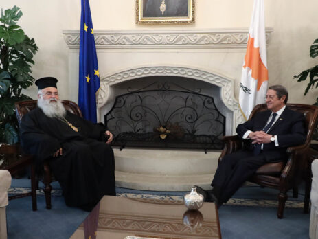 O Αρχιεπίσκοπος Κύπρου συναντήθηκε με τον Πρόεδρο της Δημοκρατίας