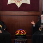Θερμή υποδοχή του Αρχιεπισκόπου Κύπρου από τον Οικ. Πατριάρχη στο Φανάρι