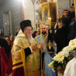 Ο Οικ. Πατριάρχης στο Ι. Αγίασμα της Παναγίας των Βλαχερνών για τους Γ’ Χαιρετισμούς