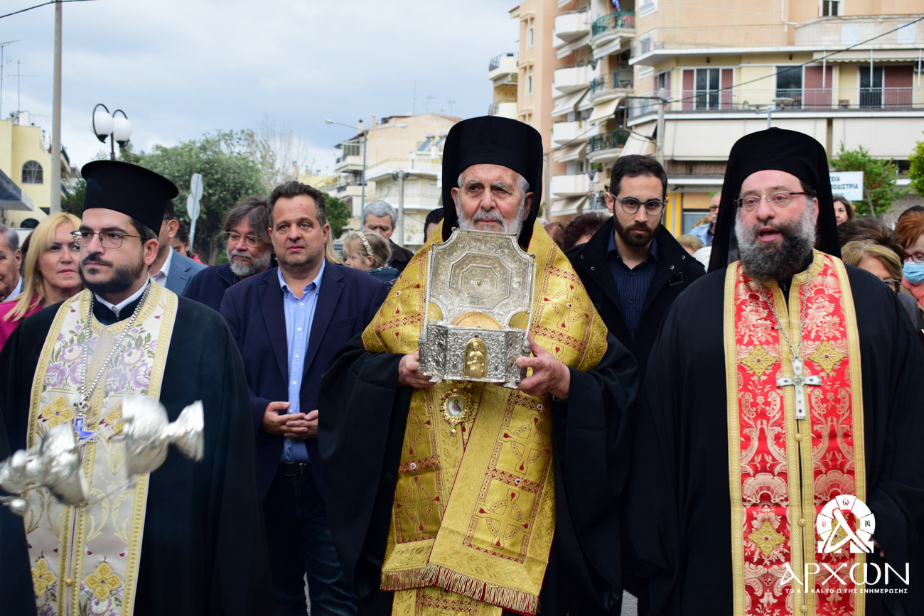 Υποδοχή Τιμίας Κάρας της Αγίας Ελένης εκ Σινώπης του Πόντου στην Ηλιούπολη