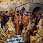Πολυαρχιερατικό Συλλείτουργο για τον Άγιο Εφραίμ το Νέο στη Νέα Μάκρη