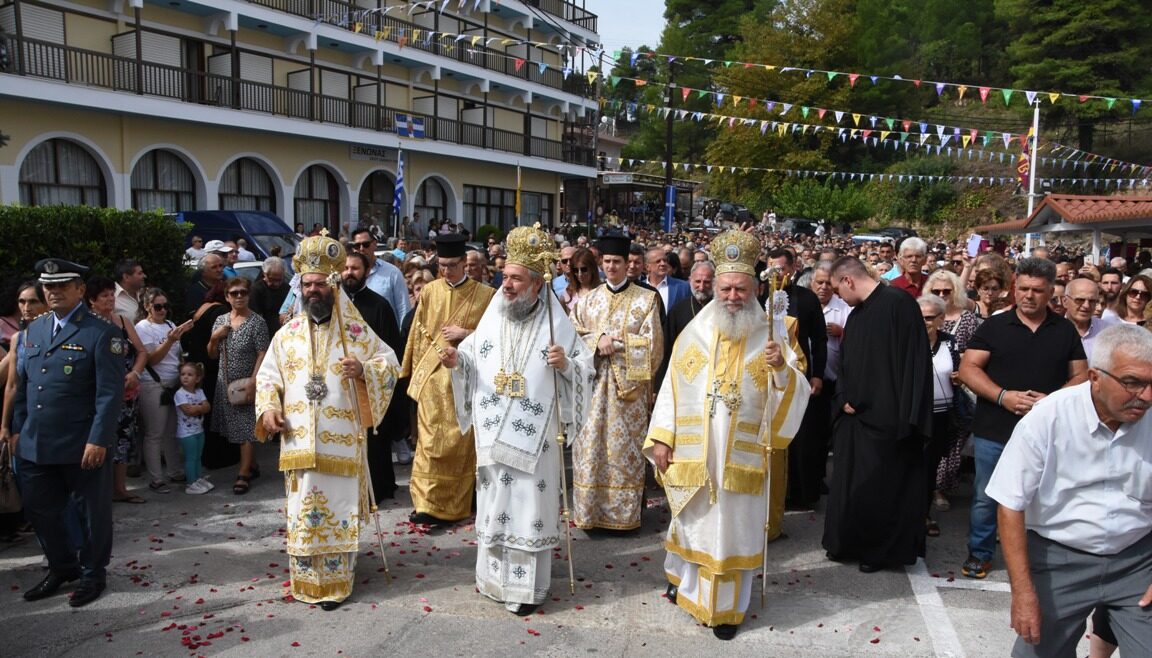 Λαμπρά εορτάσθηκε η δεύτερη Πανήγυρη του Οσίου Ιωάννη του Ρώσσου