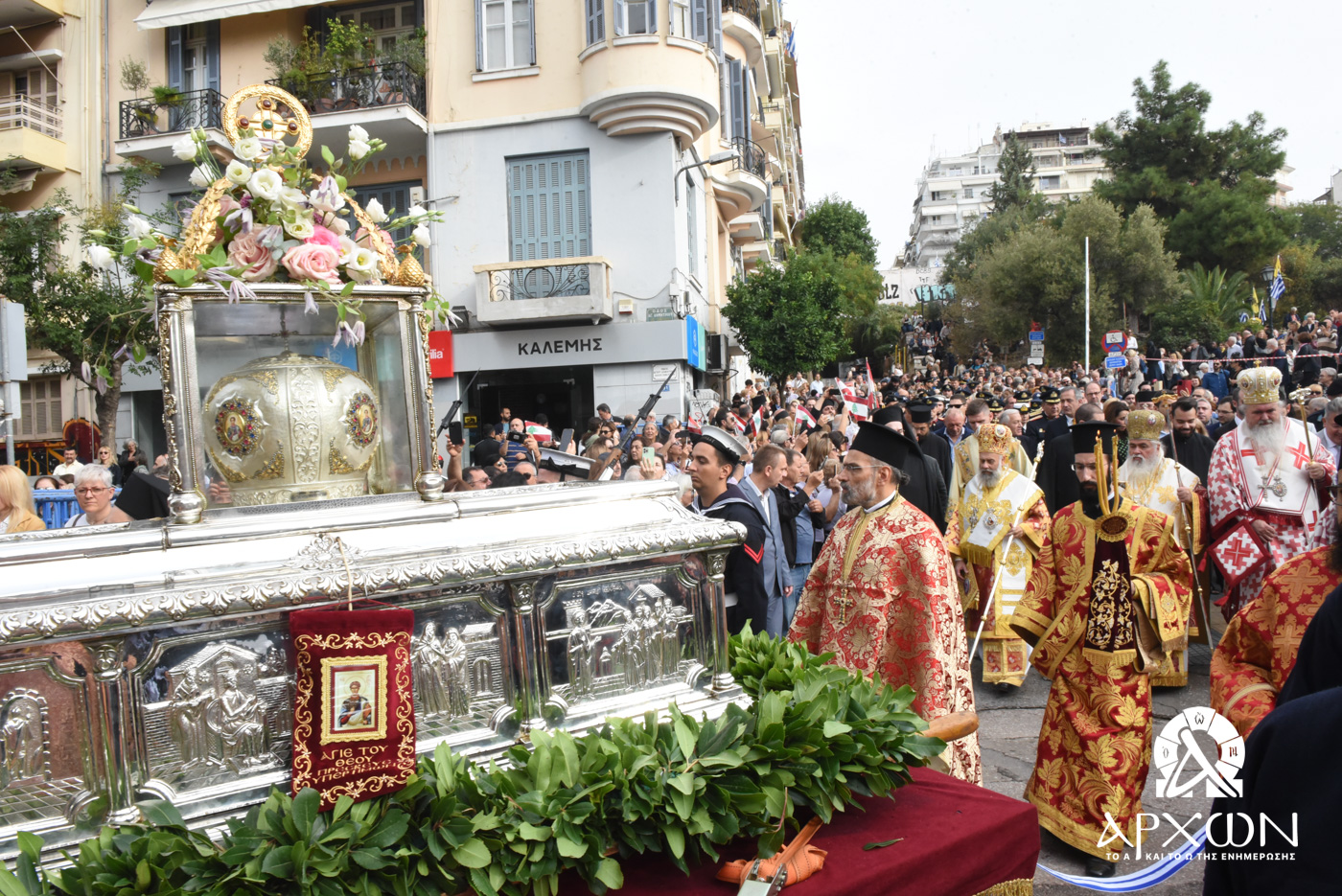 Τον Πολιούχο της Άγιο Δημήτριο λιτάνευσε η Θεσσαλονίκη