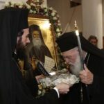 Ο Αρχιεπίσκοπος στο Ιερό Ησυχαστήριο του Αγίου Πορφυρίου στο Μήλεσι