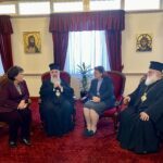 Στον Αρχιεπίσκοπο Κρήτης η Υπουργός Πολιτισμού