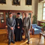 Συνάντηση του Αρχιεπισκόπου Αυστραλίας με τον Πρύτανη του Πανεπιστημίου Αθηνών