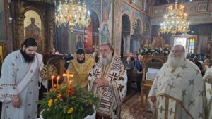 Κυριακή της Σταυροπροσκυνήσεως και εορτή του Αποστόλου Φλέγοντος στην Ι. Μ. Κηφισίας