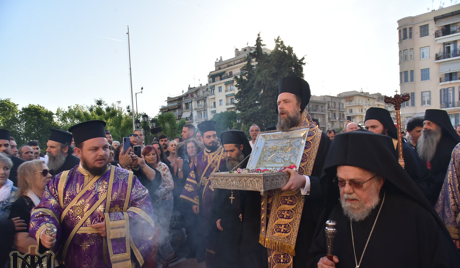 Η Θεσσαλονίκη υποδέχθηκε Ιερά Σεβάσματα της Πίστεως από το Άγιον Όρος