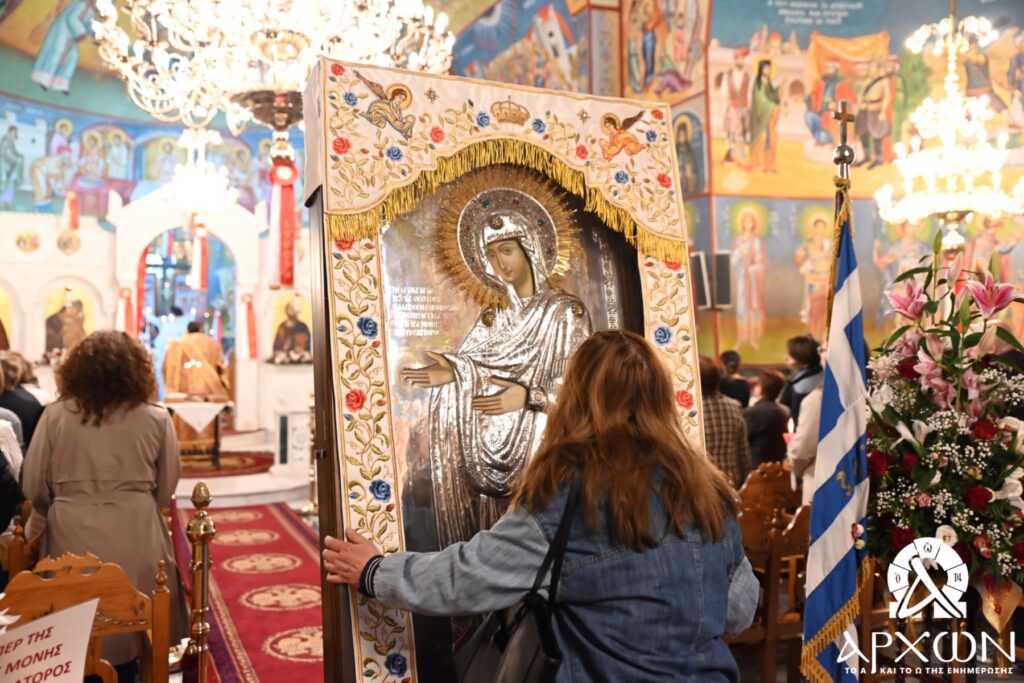 Παράταση προσκυνήματος της Παναγίας Γερόντισσας στη Νέα Ερυθραία