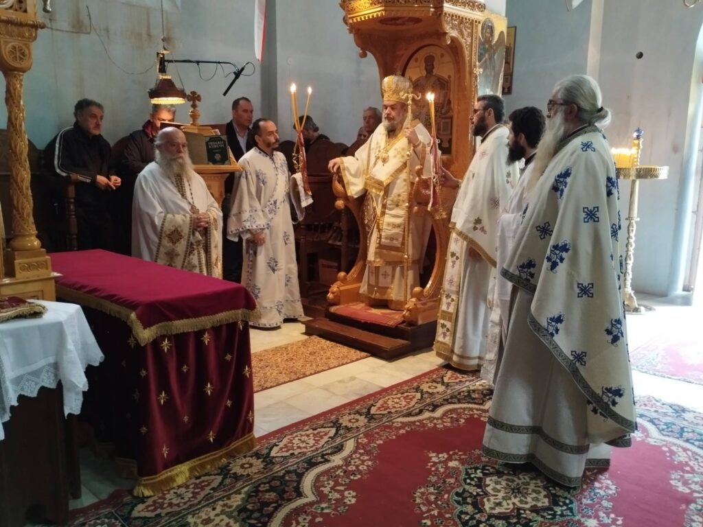 Η εορτή του Αγίου Αθανασίου Αρχιεπισκόπου Χριστιανουπόλεως στην Ι.Μ. Γόρτυνος