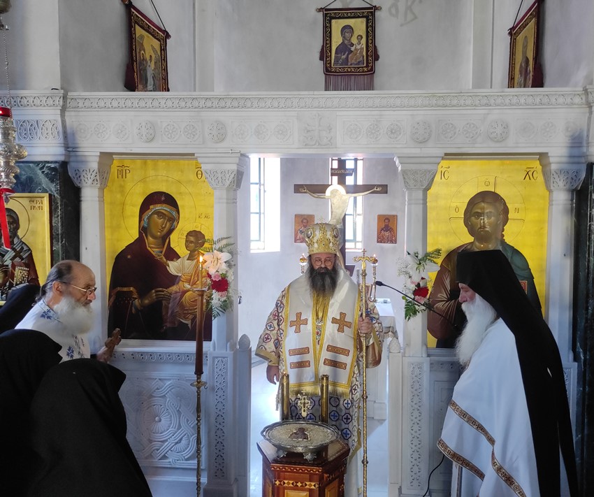 Πανηγύρισε η Ιερά Μονή Αγίου Θεράποντος Γαλατακίου Κορινθίας