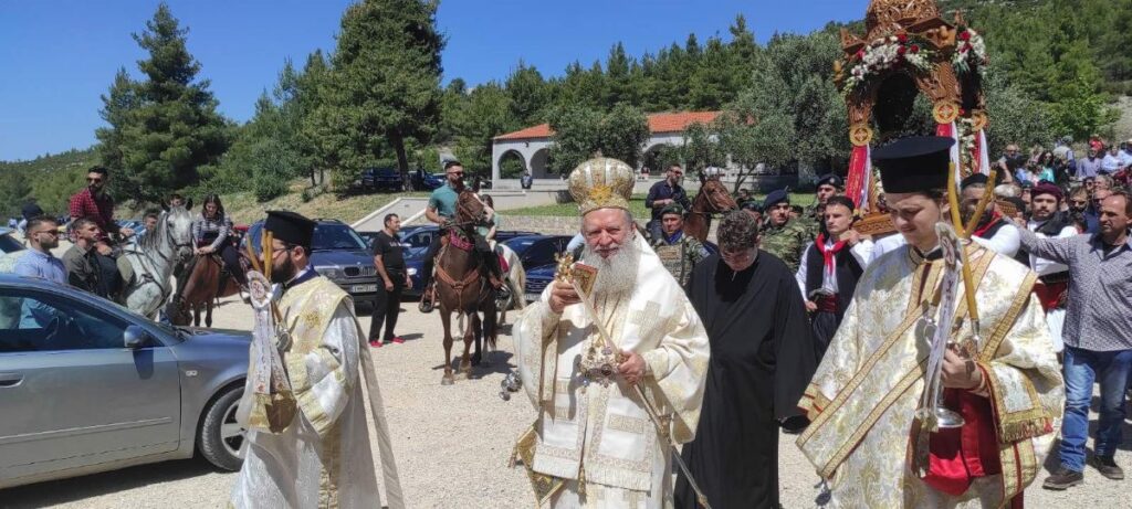 Λαμπρός εορτασμός της Ι. Μονής Αγ. Γεωργίου “ΑΡΜΑ” Χαλκίδος
