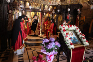 Ανάμνηση των Εγκαινίων και  η εορτή της Αγίας Ματρώνας στο Τρίκορφο Φωκίδος