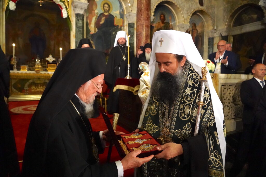 Ενθρονίστηκε ο νέος Πατριάρχης Βουλγαρίας Δανιήλ