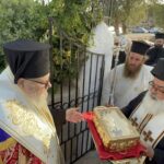 Υποδοχή Λειψάνου του Αγίου Νεκταρίου στην Πανήγυρη του Οσίου Ονουφρίου στα Χανιά