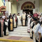 Υποδοχή Ιεράς θαυματουργού Εικόνος Παναγίας Δαμάστας στο Ηράκλειο Αττικής