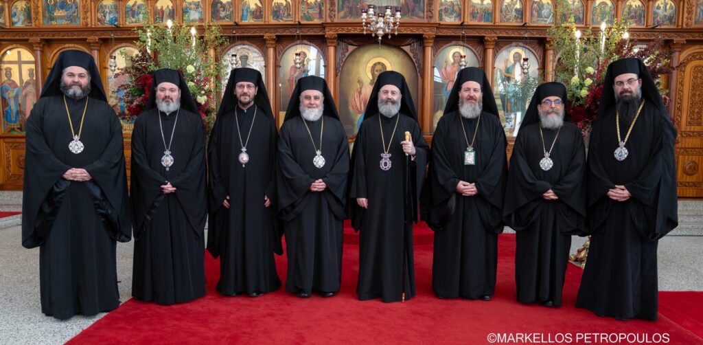 Η Ακολουθία του Μεγάλου Μηνύματος των νέων Χωρεπισκόπων της Αρχιεπισκοπής Αυστραλίας