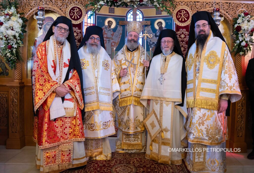 Εγκαίνια Ναού και χειροθεσία Αρχιμανδρίτου από τον Αρχιεπίσκοπο Αυστραλίας