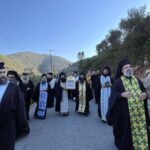 Κάθοδος της Παναγίας Χαρακιανής στο Θεομητορικό της Προσκύνημα