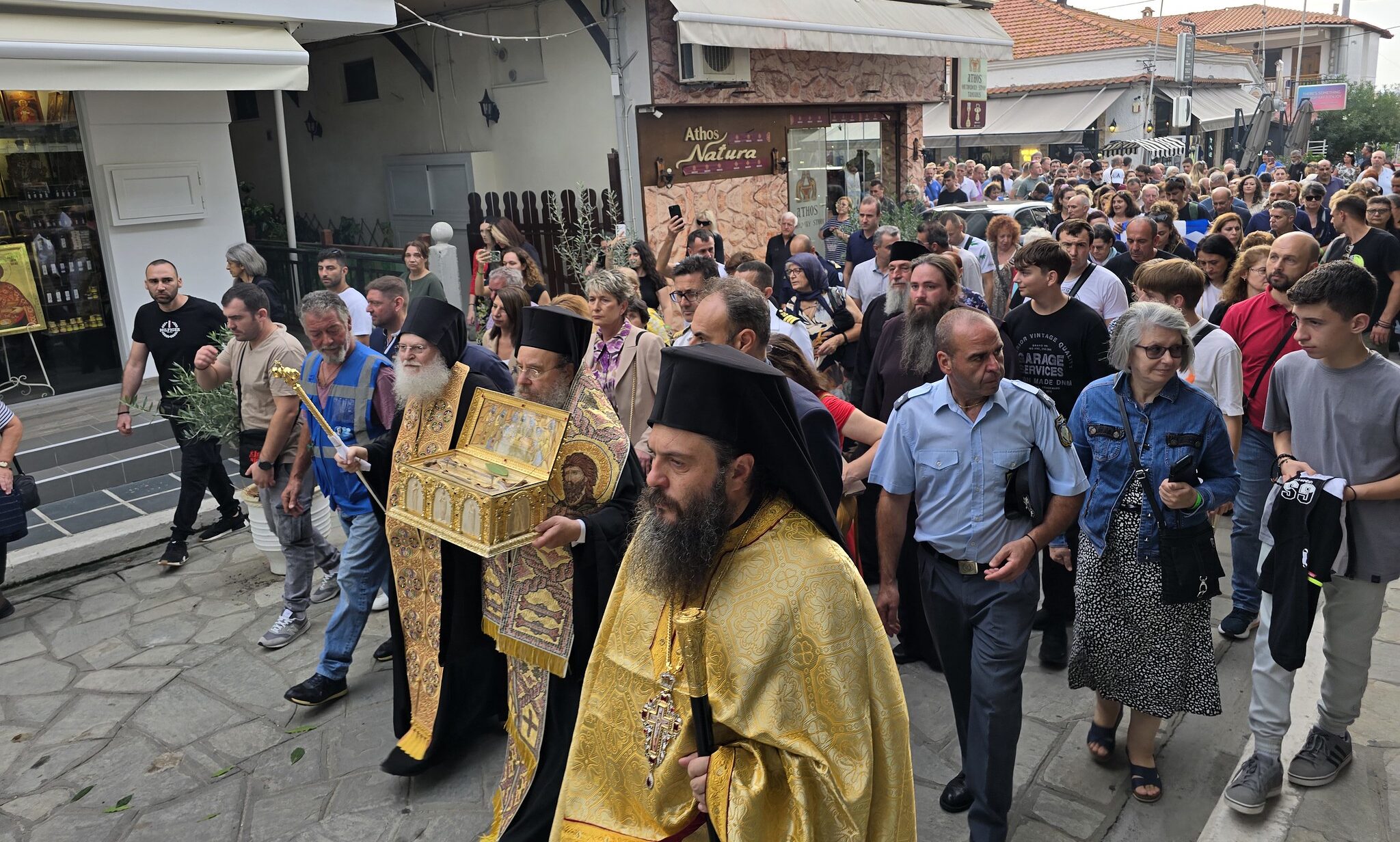 Υποδοχή Λειψάνων του Οσίου Ιωσήφ του Ησυχαστού στην Ουρανούπολη