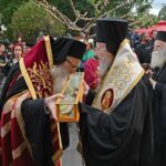 Υποδοχή Παναγίας Αντιφωνήτριας Μυριοκεφάλων και Γιαταγανίου του Μαρτυρίου από τα Χανιά