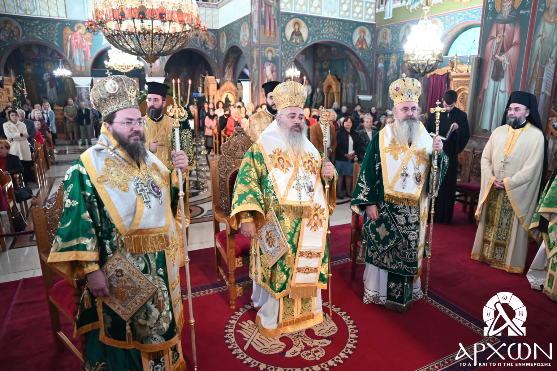 Αρχιερατικό Συλλείτουργο στον Καθεδρικό Ναό του Περιστερίου