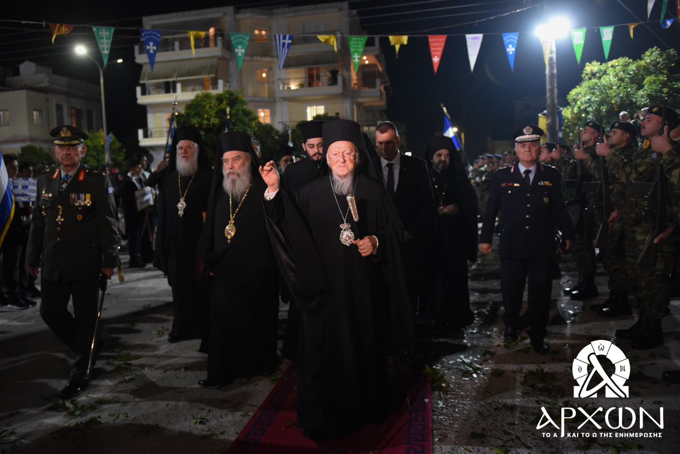 Η Σπάρτη υποδέχθηκε τον Οικουμενικό Πατριάρχη Βαρθολομαίο