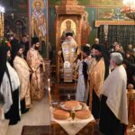 O Επίσκοπος Πολυστύλου στον Πανηγυρικό Εσπερινό στην Αγία Άννα Χαλανδρίου