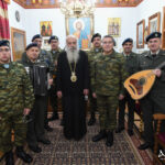 Χριστουγεννιάτικα κάλαντα στον Μητροπολίτη Μαντινείας και Κυνουρίας Επιφάνιο