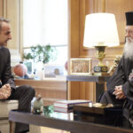 Συνάντηση του Πρωθυπουργού Κυριάκου Μητσοτάκη με τον Αρχιεπίσκοπο Ιερώνυμο