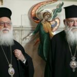 Tον Αρχιεπίσκοπο Αλβανίας επισκέφθηκε στον Ευαγγελισμό ο Αρχιεπίσκοπος Ιερώνυμος